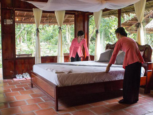 Mekong Ecolodge Cai Lậy Eksteriør bilde